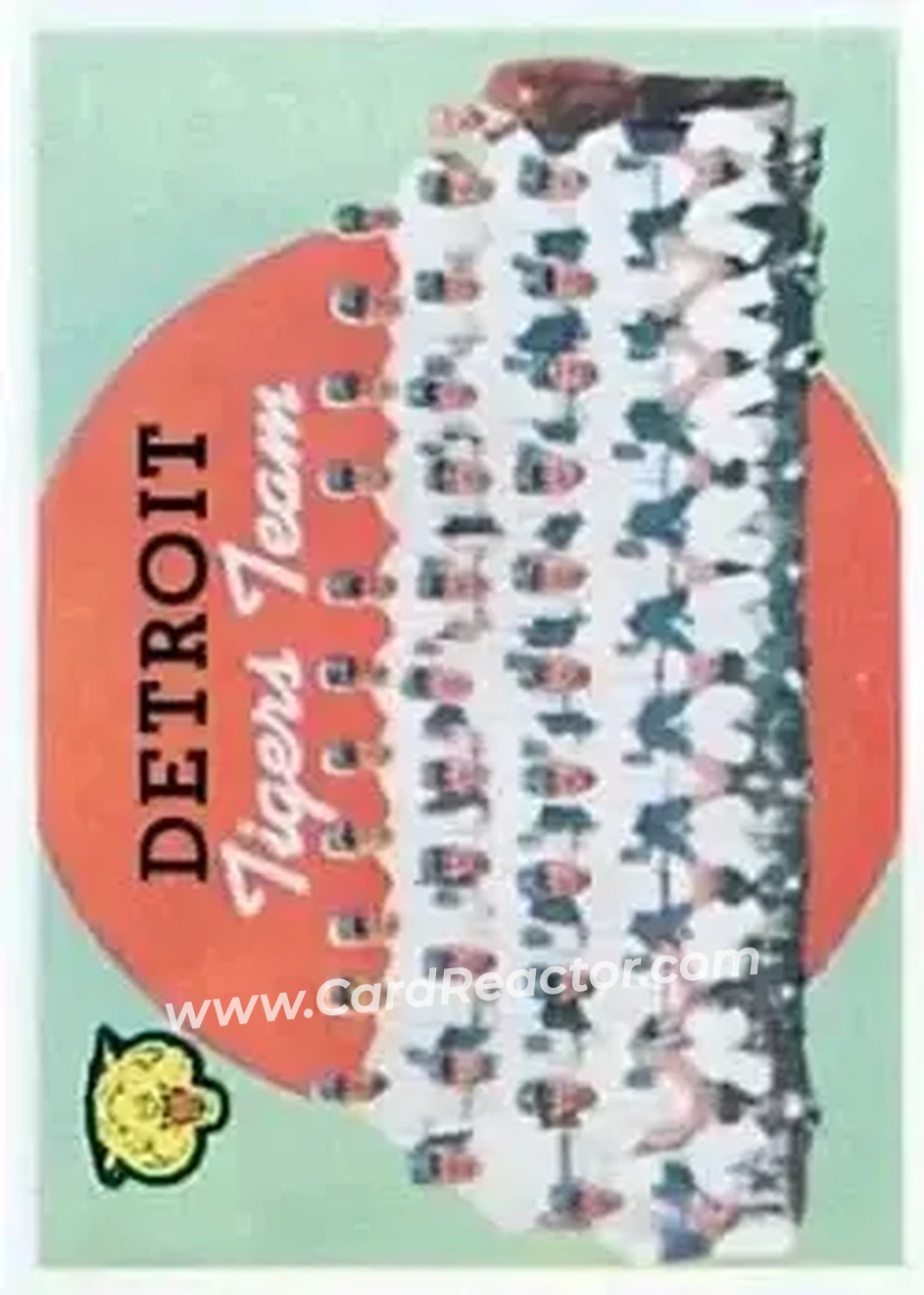 1959 Topps #329 - Card #329 - Detroit Tigers - Front 1959 Topps #329 - Card #329 - Detroit Tigers - Front