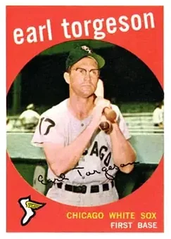 1959 Topps #351 - Earl Torgeson - Chicago White Sox