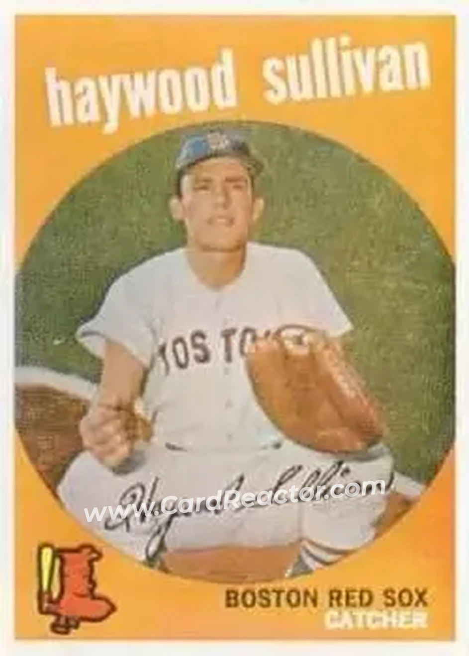 1959 Topps #416b - Haywood Sullivan - Boston Red Sox - Front
