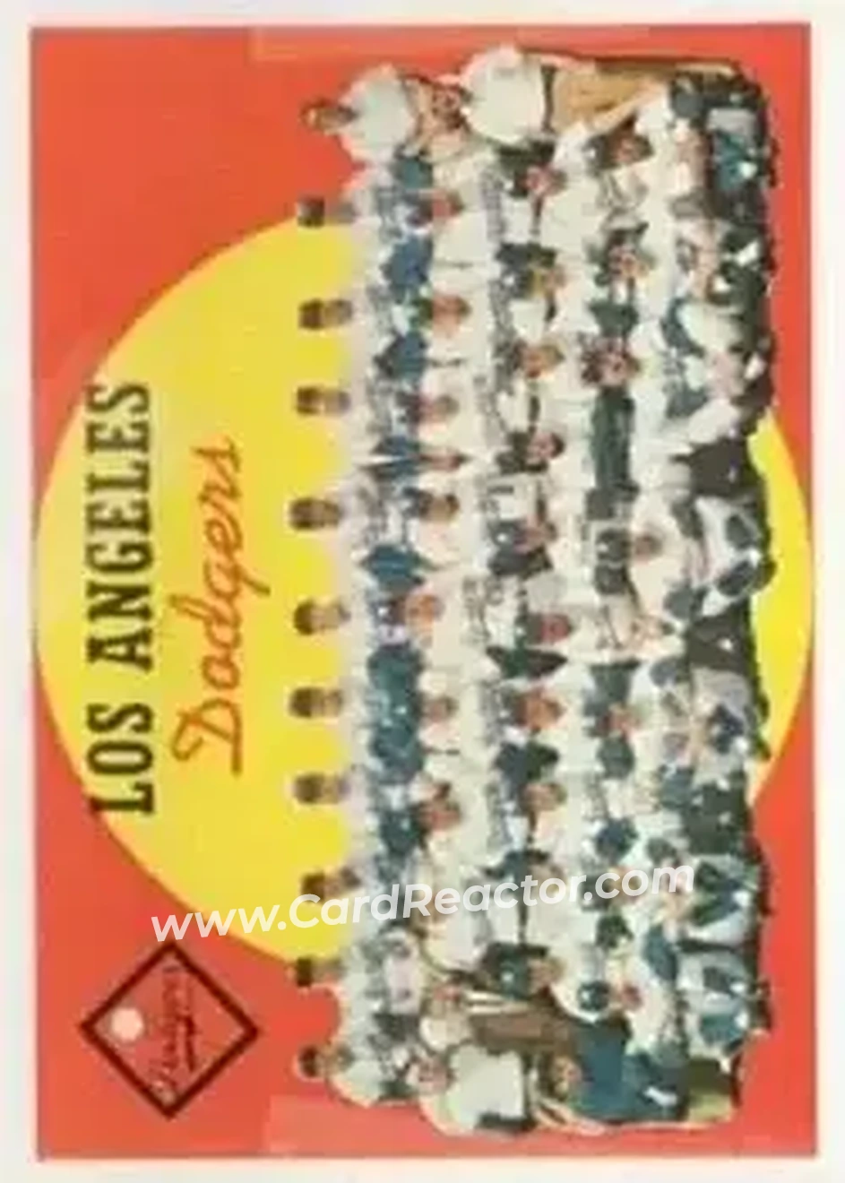1959 Topps #457 - Card #457 - Los Angeles Dodgers - Front