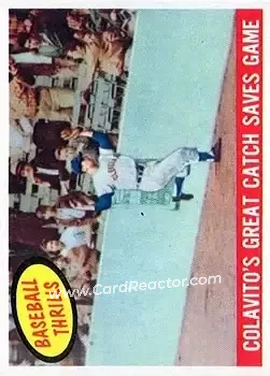 1959 Topps #462 - Rocky Colavito - Cleveland Indians - Front