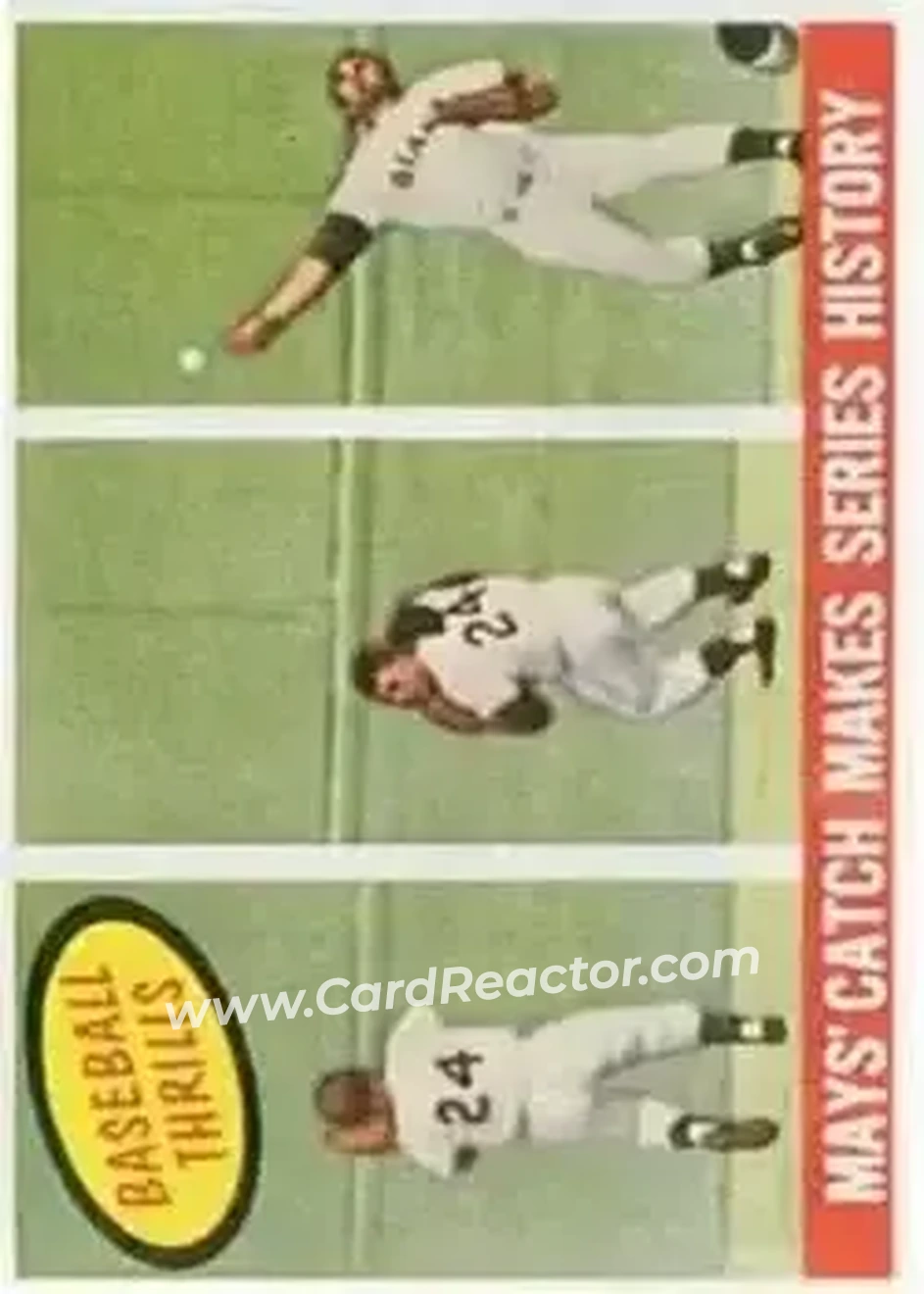 1959 Topps #464 - Willie Mays - New York Giants - Front