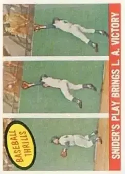 1959 Topps #468 - Edwin "Duke" Snider - Los Angeles Dodgers
