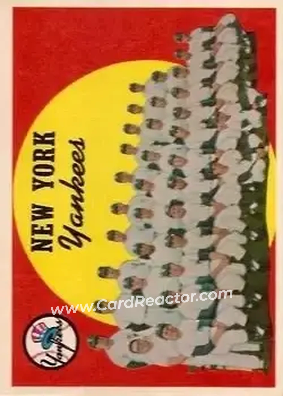 1959 Topps #510 - Card #510 - New York Yankees - Front