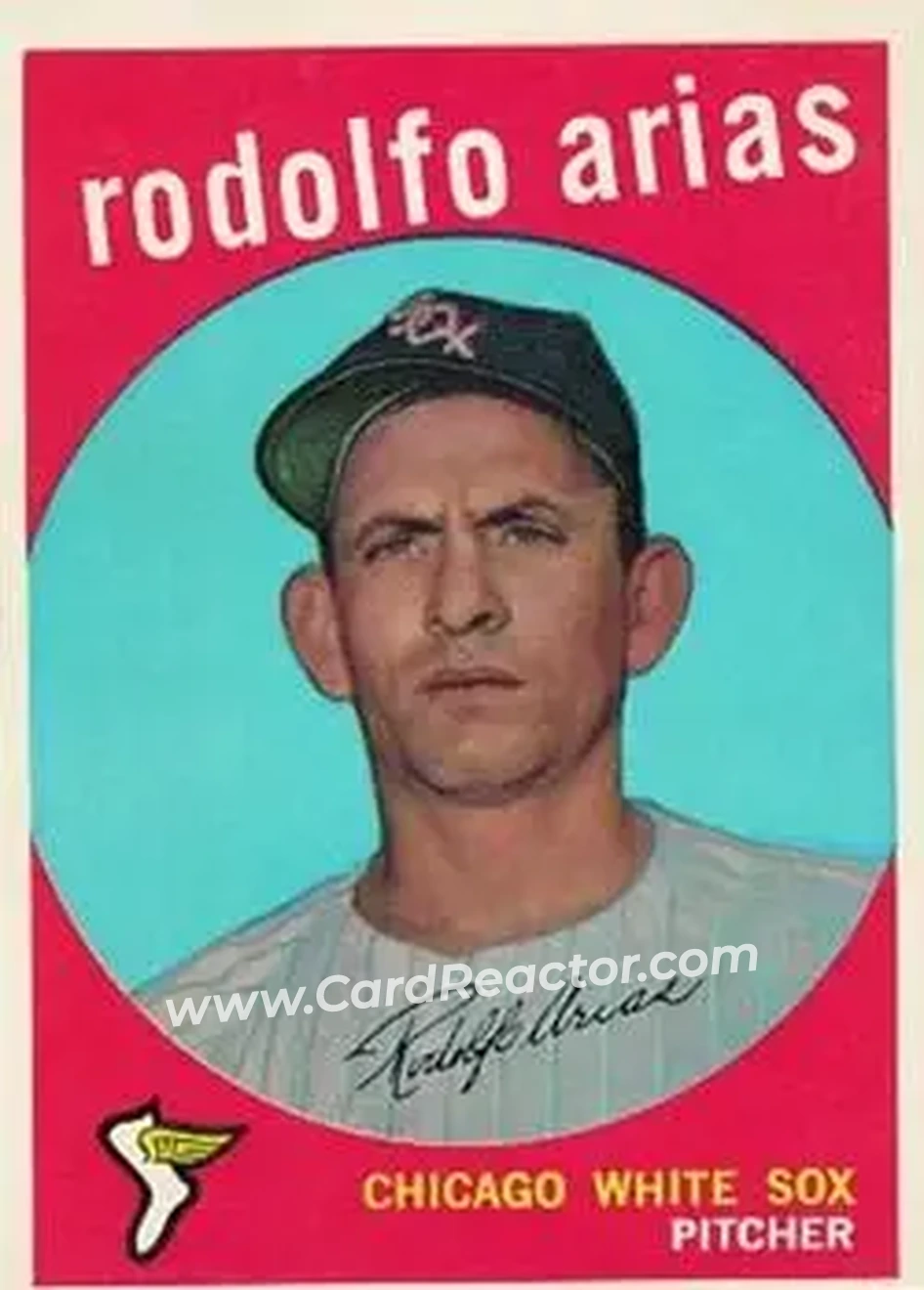 1959 Topps #537 - Rodolfo Arias - Chicago White Sox - Front