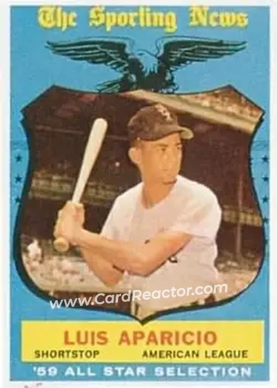 1959 Topps #560 - Luis Aparicio - Chicago White Sox - Front