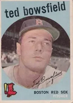 1959 Topps #236 - Ted Bowsfield - Boston Red Sox