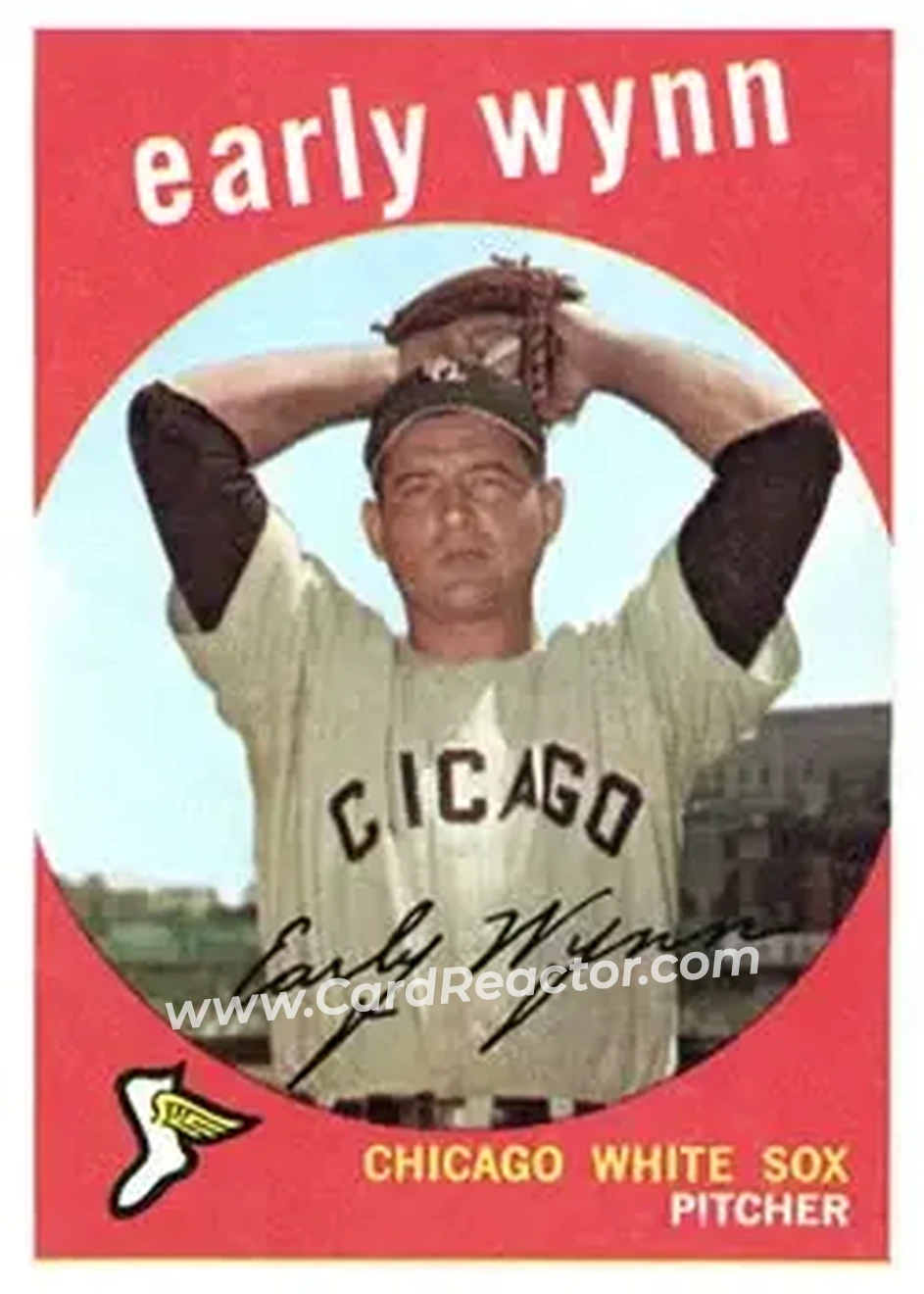 1959 Topps #260 - Early Wynn - Chicago White Sox