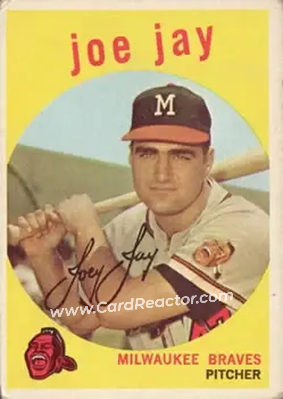 1959 Topps #273 - Joe Jay - Milwaukee Braves - Front