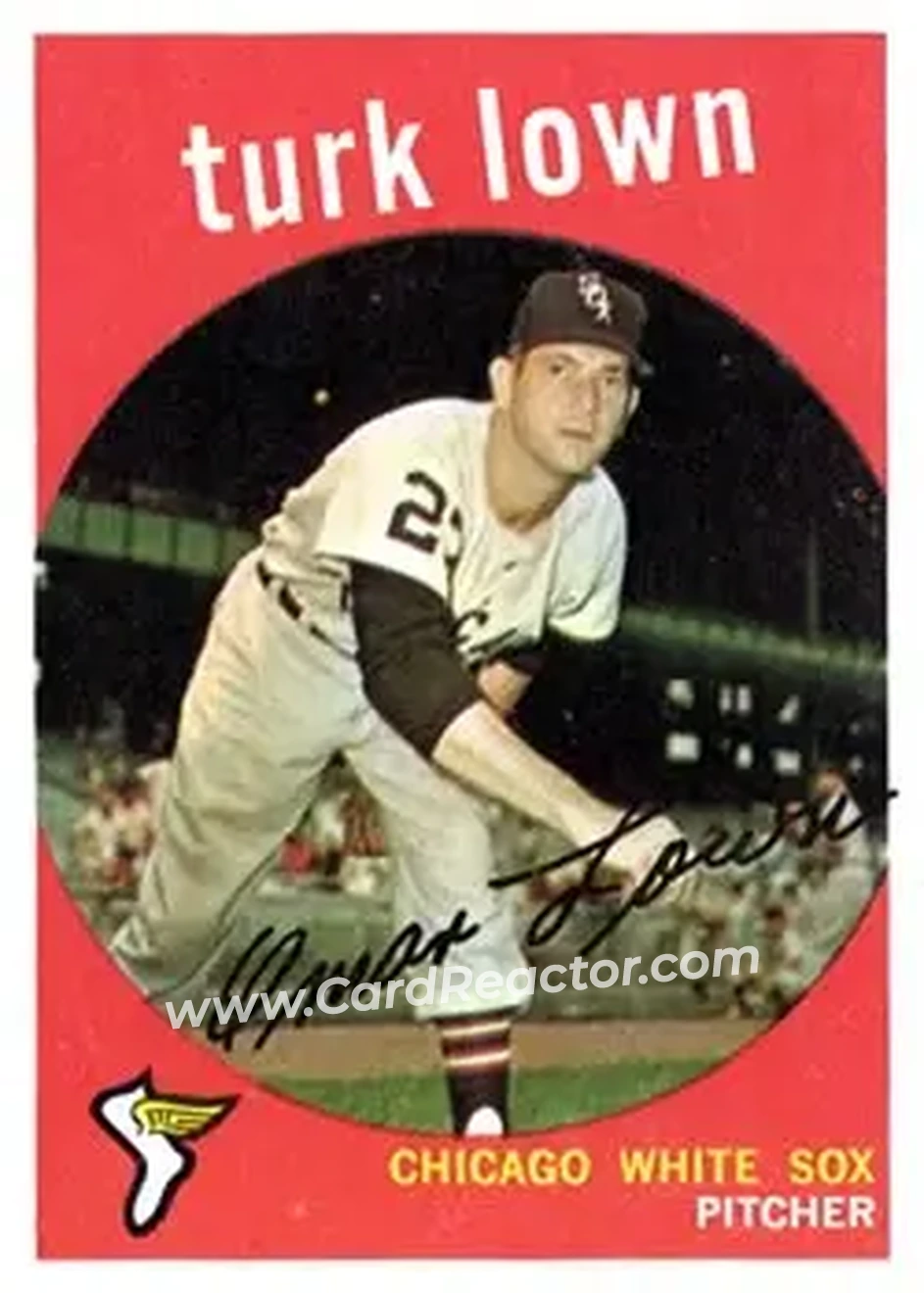 1959 Topps #277 - Turk Lown - Chicago White Sox - Front
