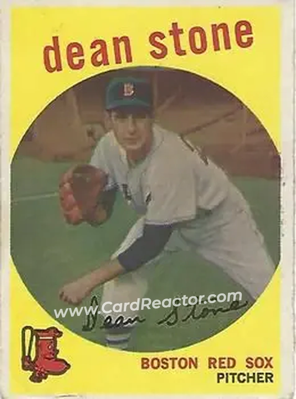 1959 Topps #286 - Dean Stone - Boston Red Sox - Front