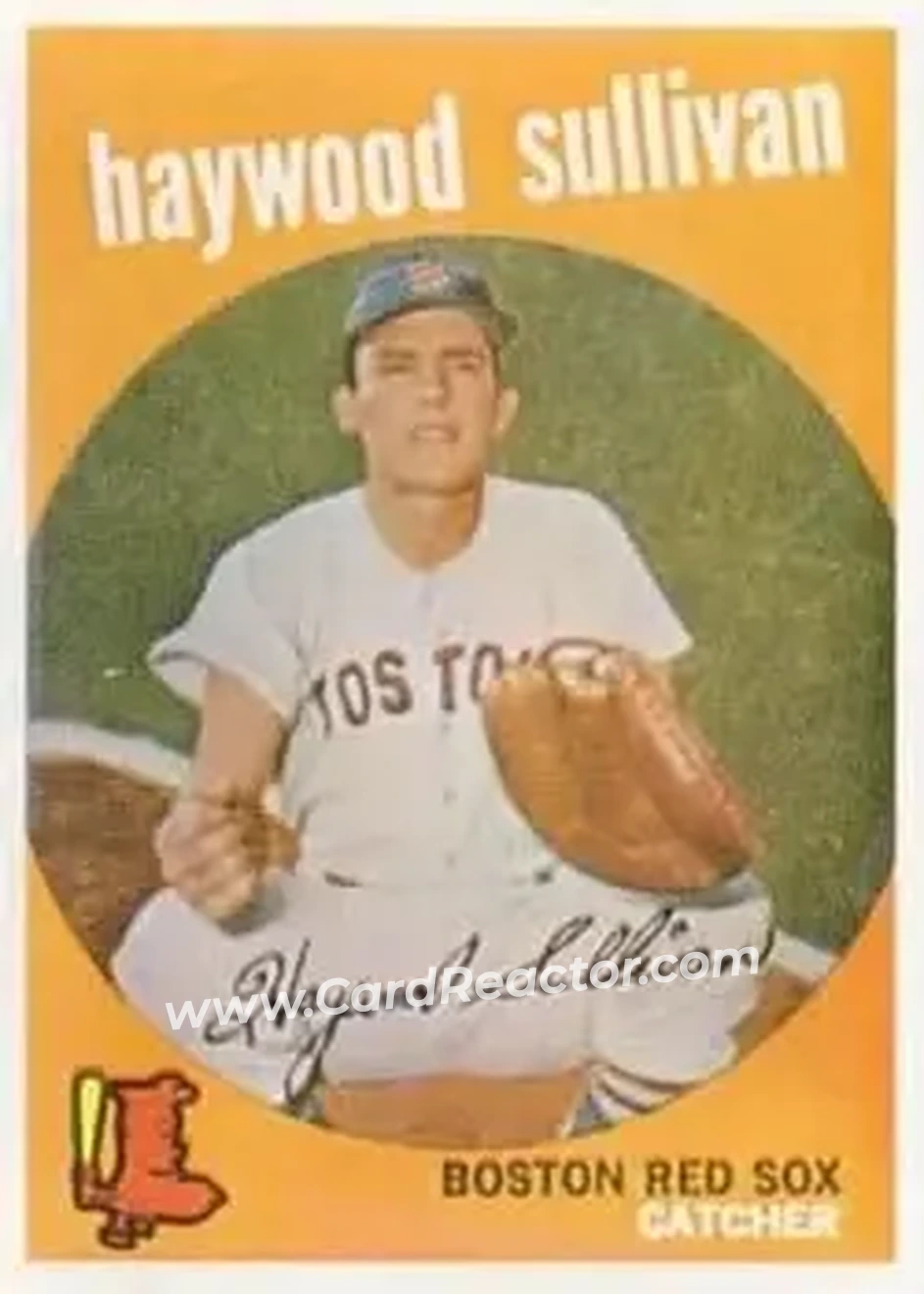 1959 Topps #416 - Haywood Sullivan - Boston Red Sox - Front