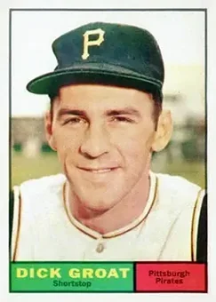 1961 Topps #1 - Dick Groat - Pittsburgh Pirates