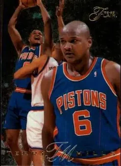 1995-96 Flair #40 - Terry Mills - Detroit Pistons