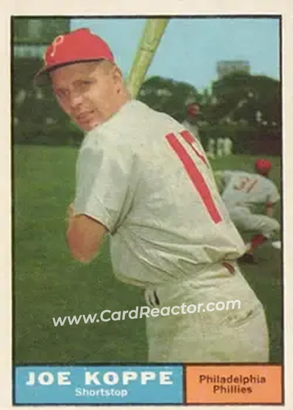 1961 Topps #179 - Joe Koppe - Philadelphia Phillies - Front