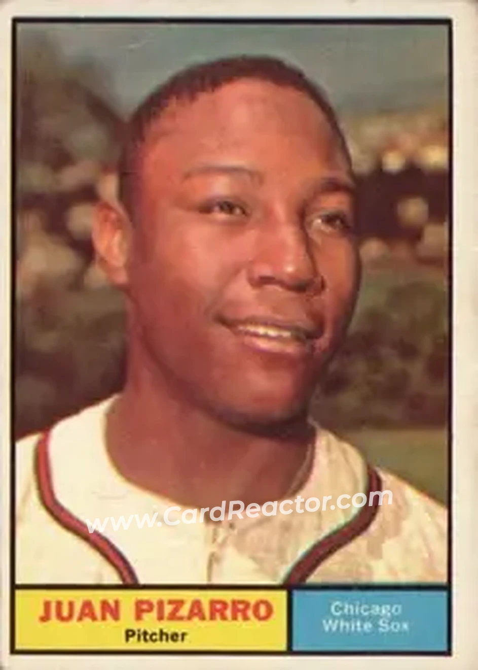 1961 Topps #227 - Juan Pizarro - Chicago White Sox - Front