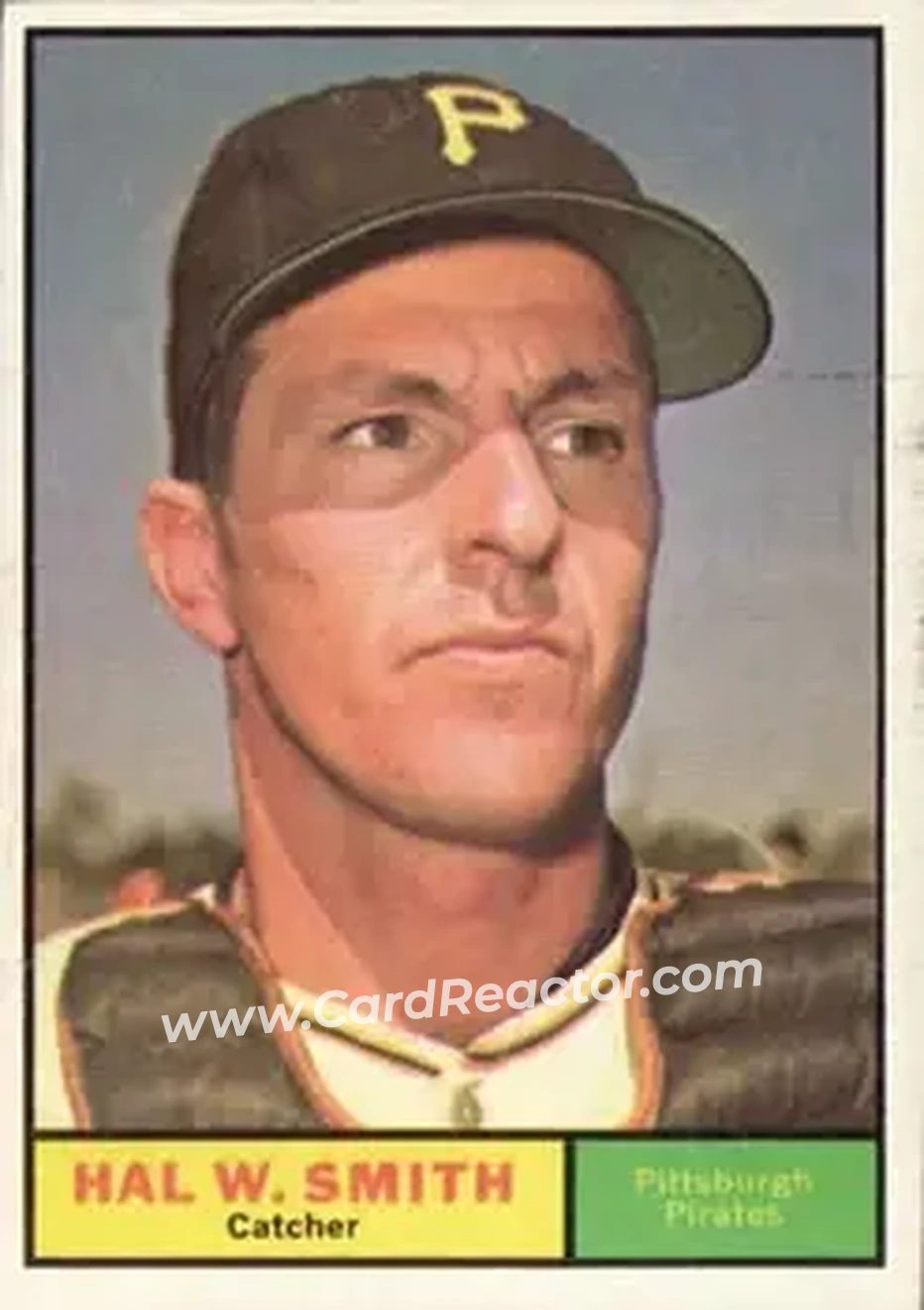 1961 Topps #242 - Hal Smith - Pittsburgh Pirates - Front