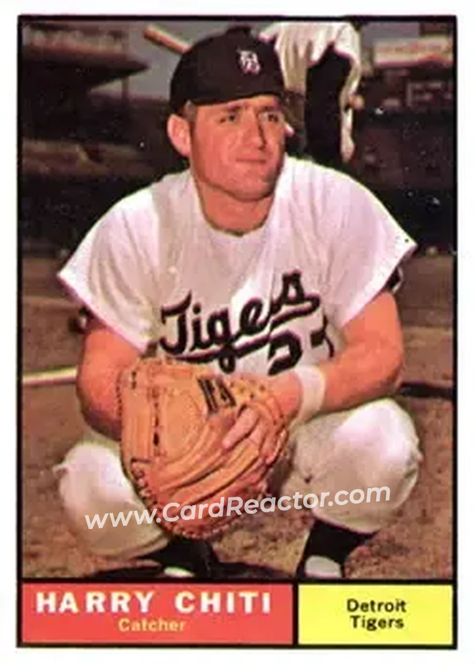 1961 Topps #269 - Harry Chiti - Detroit Tigers - Front