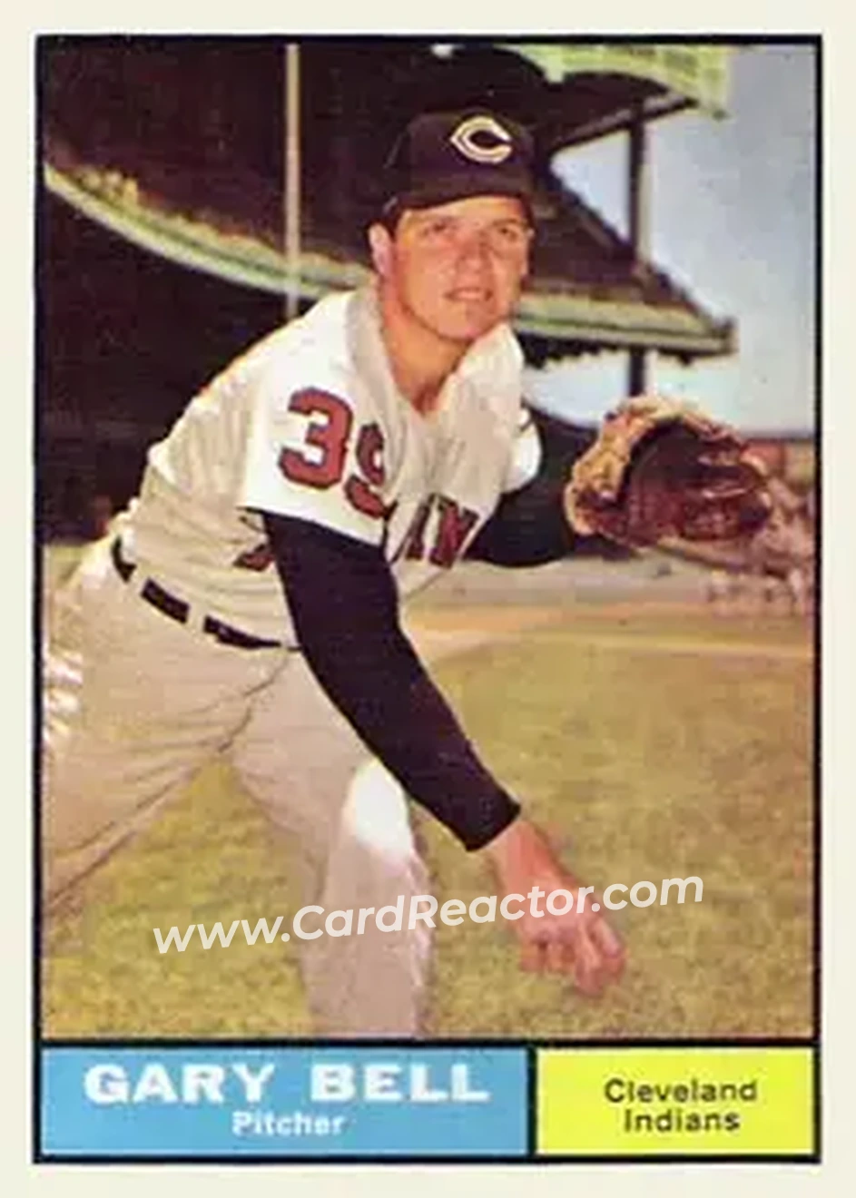 1961 Topps #274 - Gary Bell - Cleveland Indians - Front