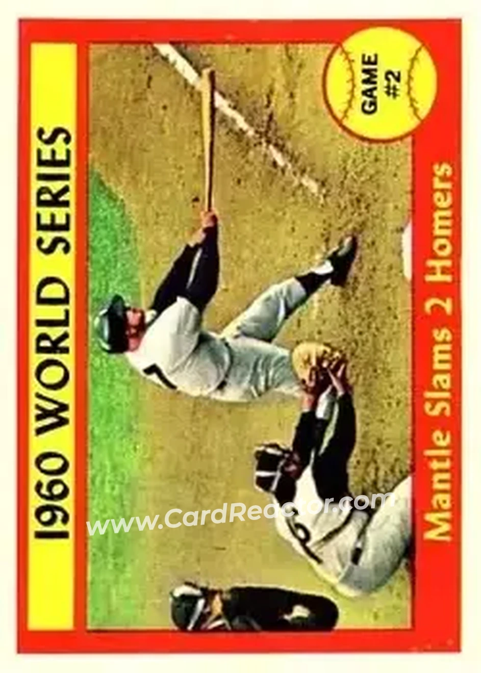 1961 Topps #307 - Card 307 - New York Yankees - Front