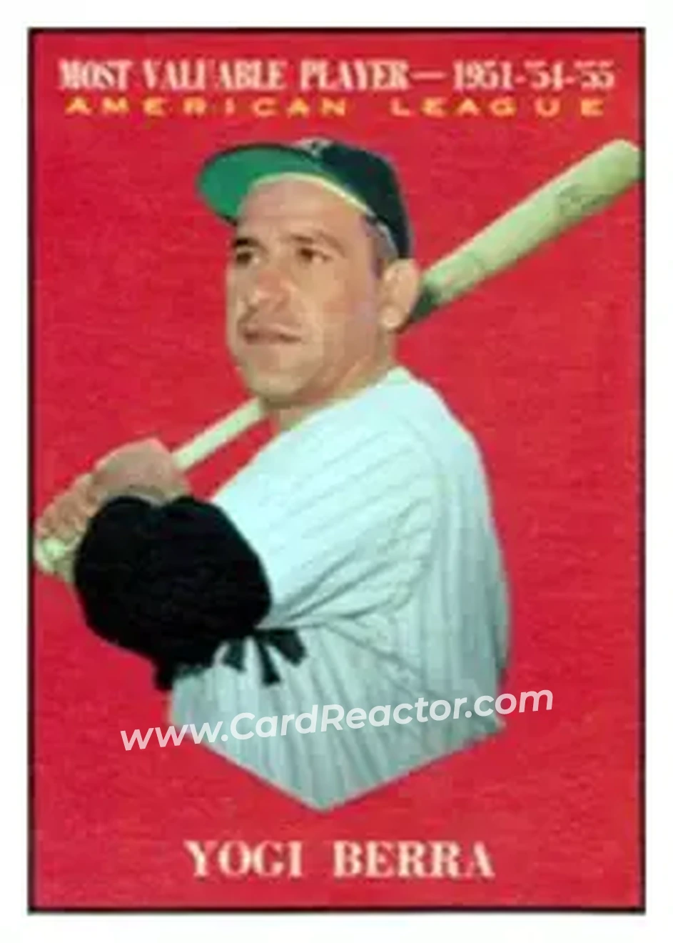 1961 Topps #472 - Larry "Yogi" Berra - New York Yankees - Front