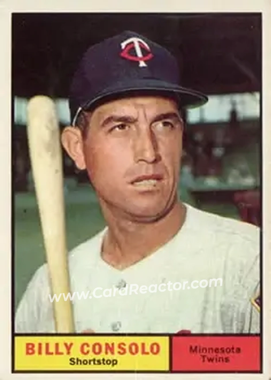 1961 Topps #504 - Billy Consolo - Minnesota Twins - Front