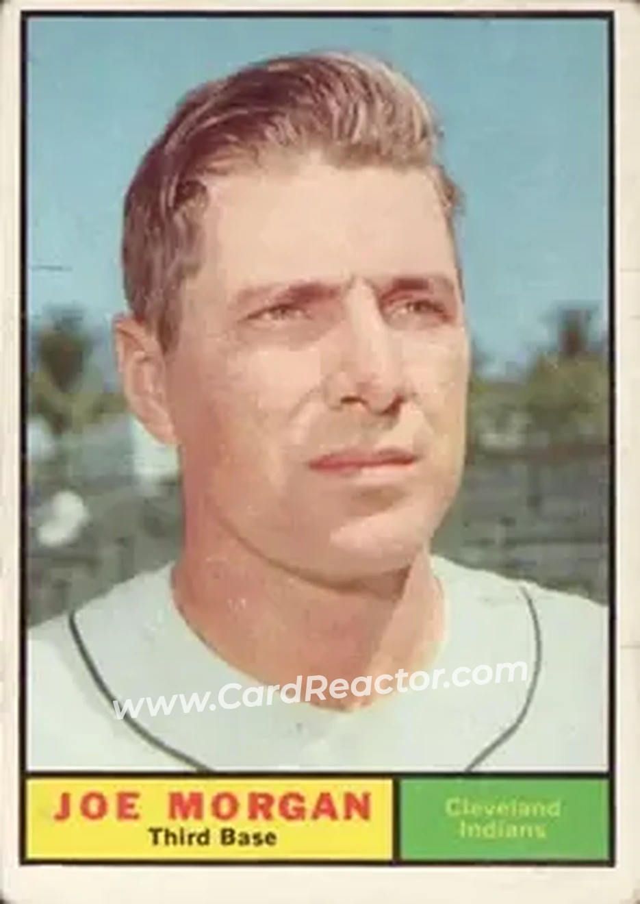 1961 Topps #511 - Joe Morgan - Cleveland Indians - Front