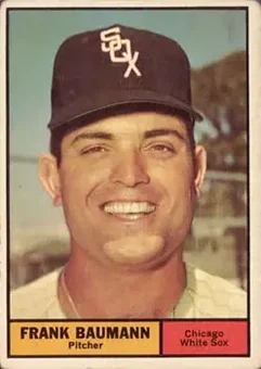 1961 Topps #550 - Frank Baumann - Chicago White Sox