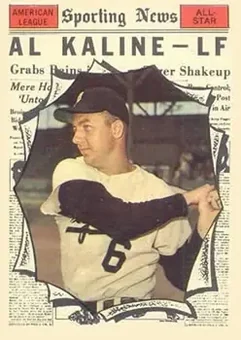 1961 Topps #580 - Al Kaline - Detroit Tigers