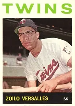 1964 Topps #15 - Zoilo Versalles - Minnesota Twins