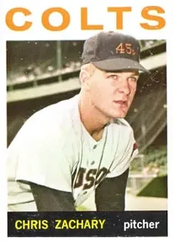 1964 Topps #23 Chris Zachary
