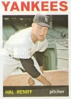 1964 Topps #36 - Hal Reniff - New York Yankees
