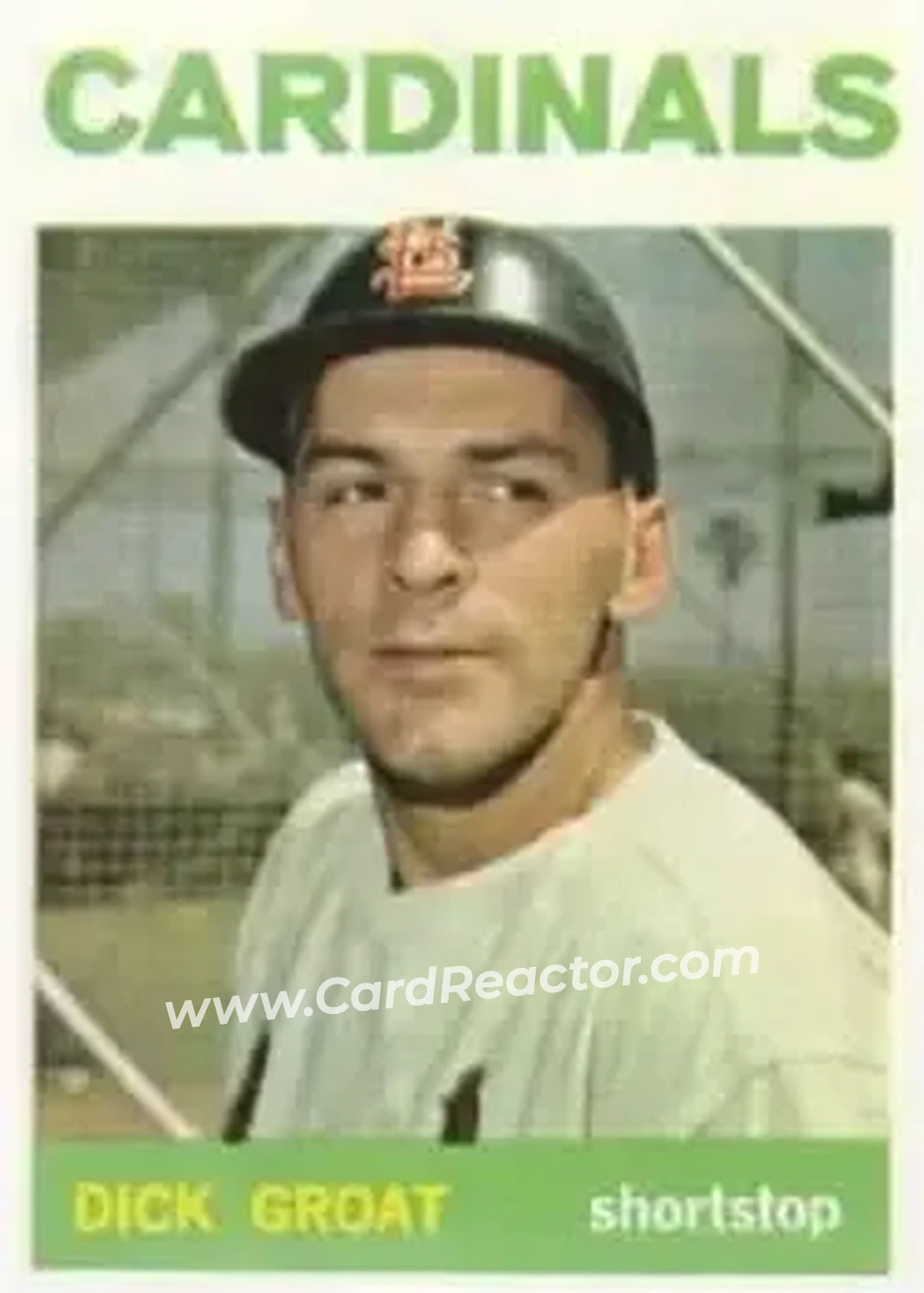 1964 Topps #40 - Dick Groat - St. Louis Cardinals
