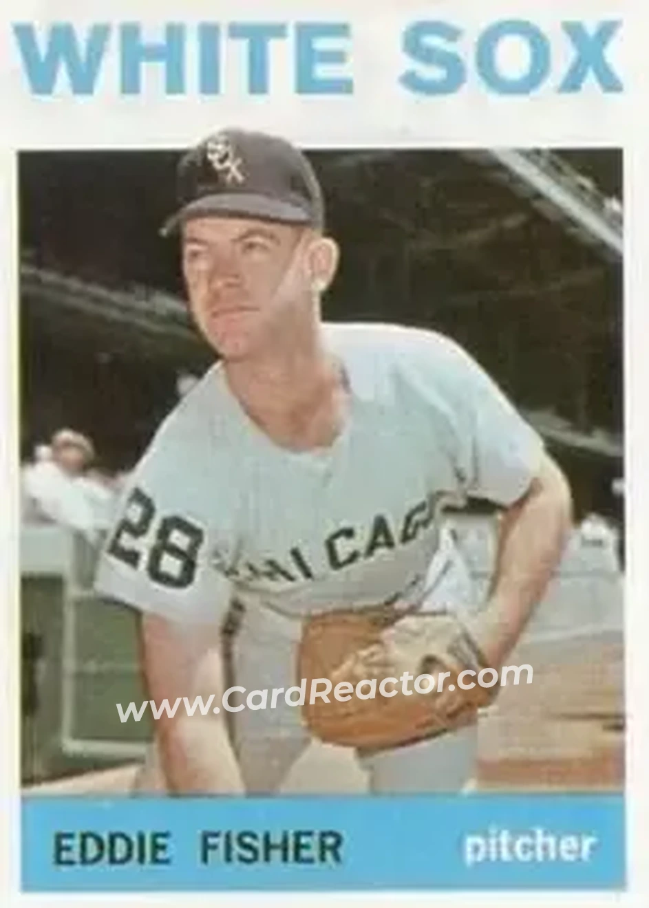 1964 Topps #66 - Eddie Fisher - Chicago White Sox - Front