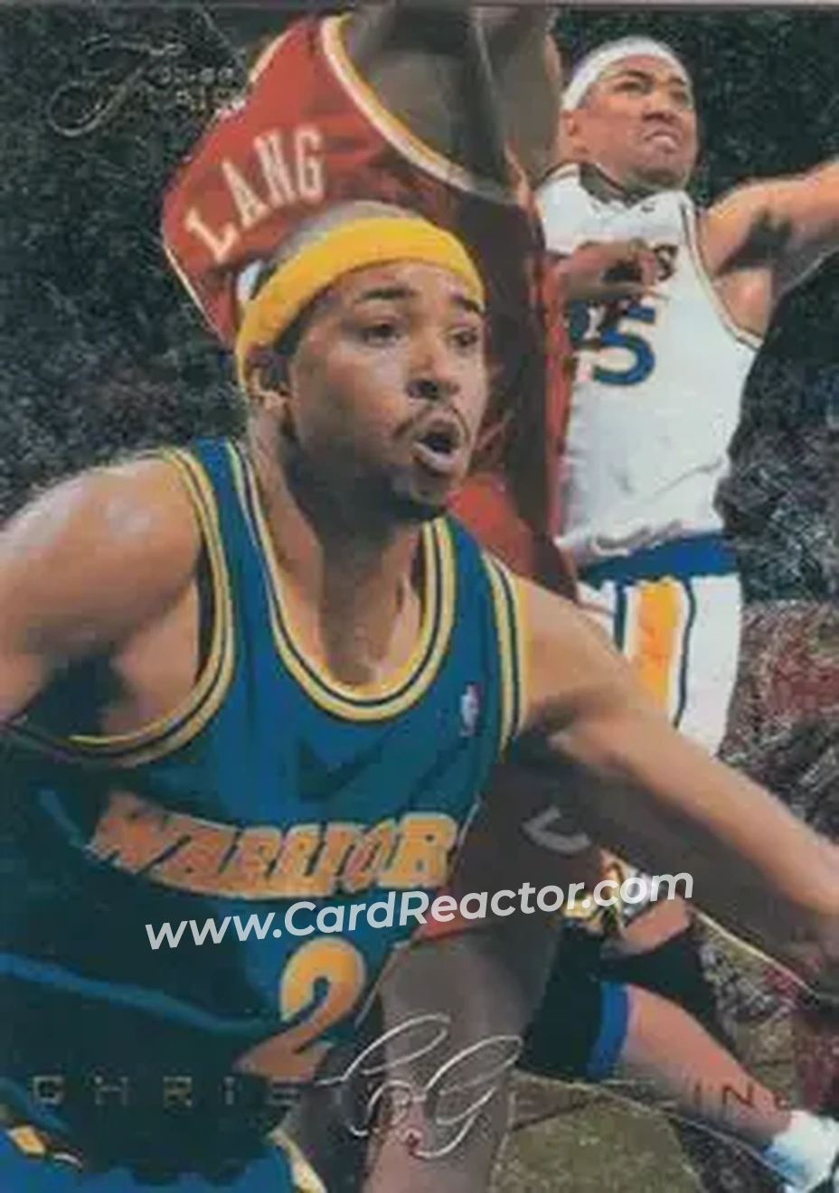 1995-96 Flair #41 - Chris Gatling - Golden State Warriors - Front