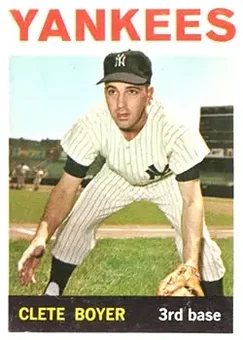 1964 Topps #69 - Cletis Boyer - New York Yankees