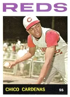 1964 Topps #72 - Chico Cardenas - Cincinnati Reds