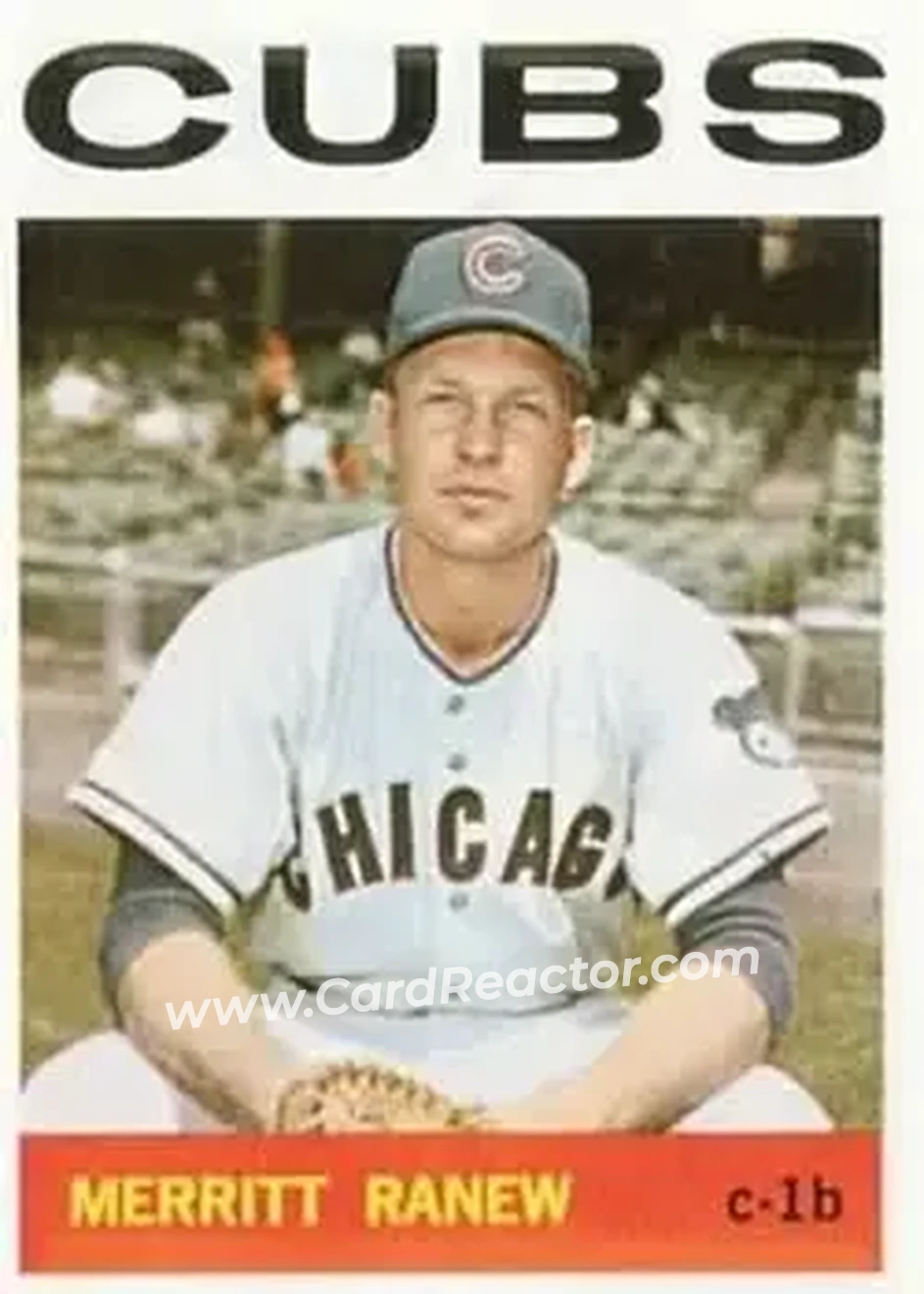 1964 Topps #78 - Merritt Ranew - Chicago Cubs - Front 1964 Topps #78 - Merritt Ranew - Chicago Cubs - Front