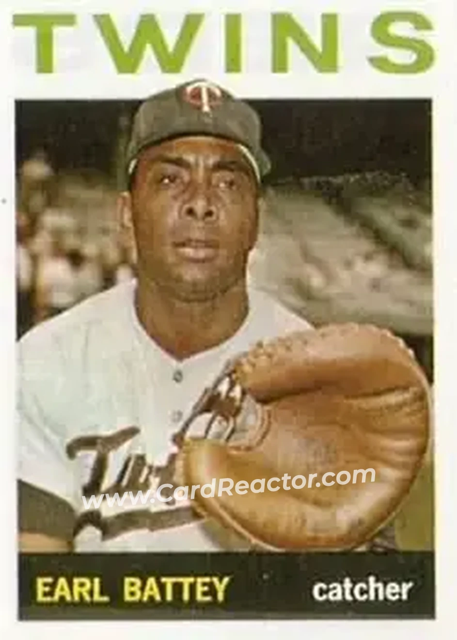 1964 Topps #90 - Earl Battey - Minnesota Twins - Front