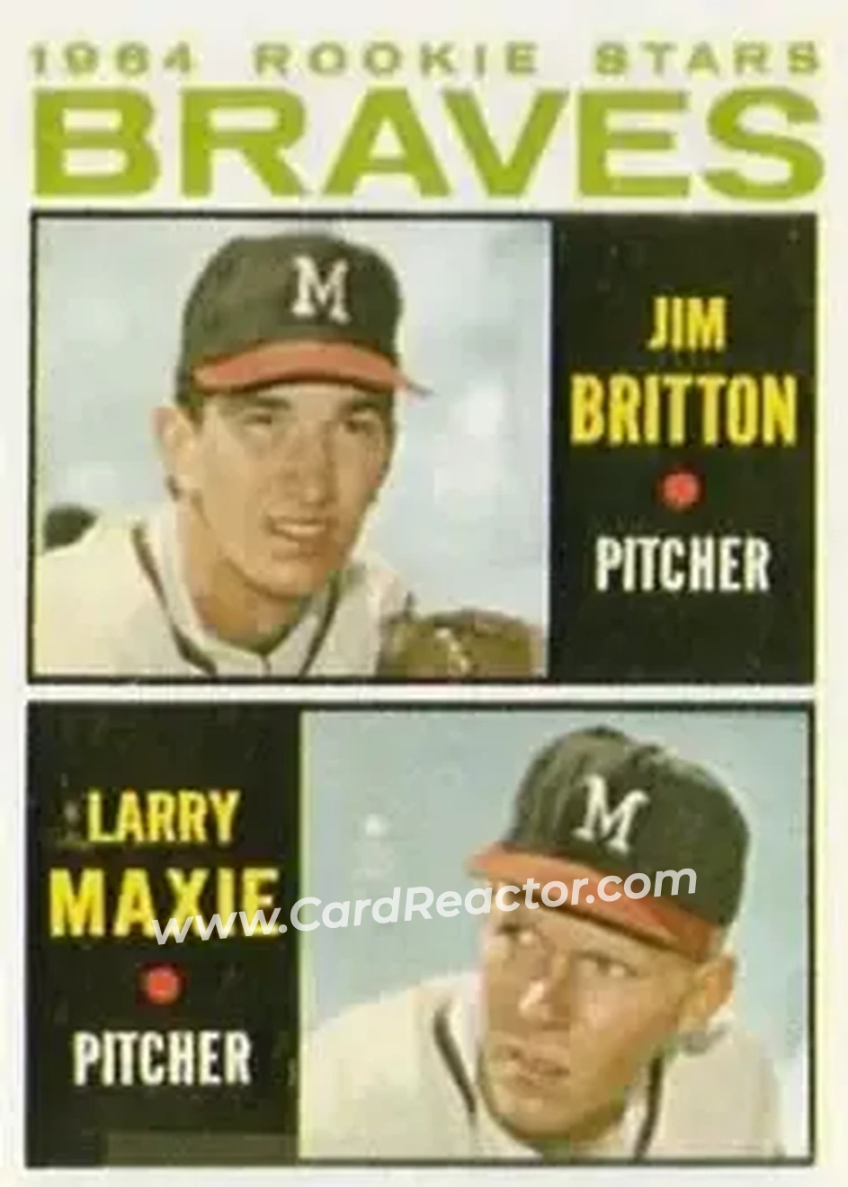 1964 Topps #94 - Larry Maxie) - Milwaukee Braves - Front