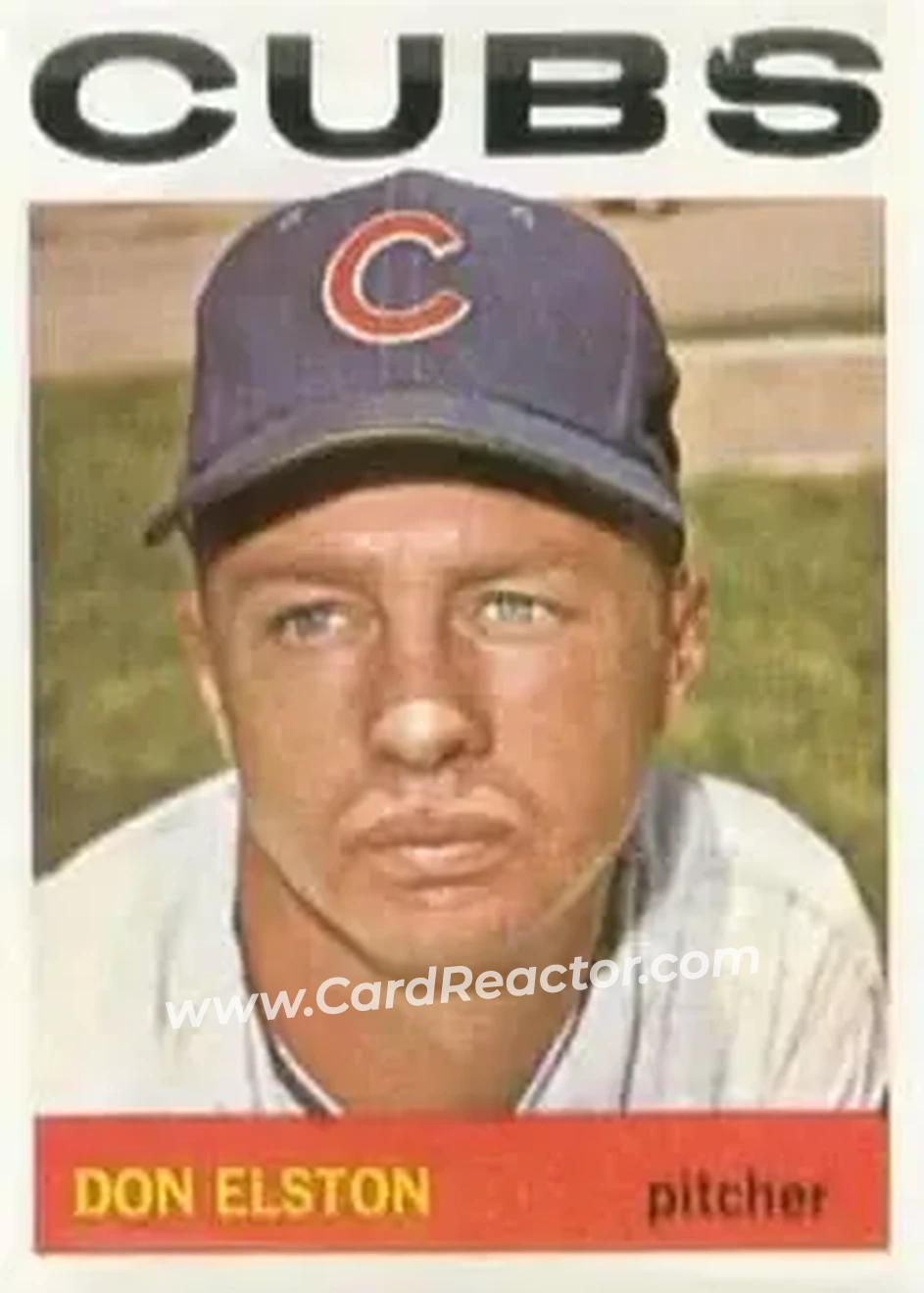 1964 Topps #111 - Don Elston - Chicago Cubs - Front