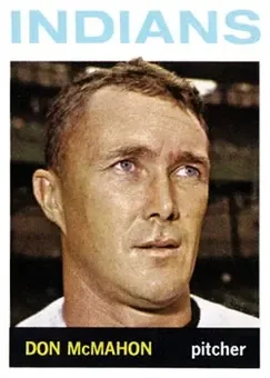 1964 Topps #122 - Don McMahon - Cleveland Indians