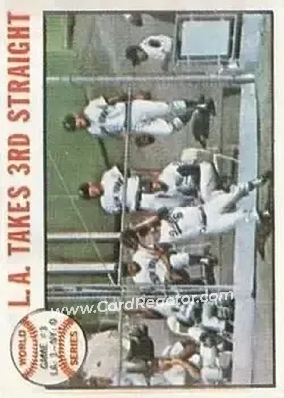 1964 Topps #138 - Card 138 - Los Angeles Dodgers - Front