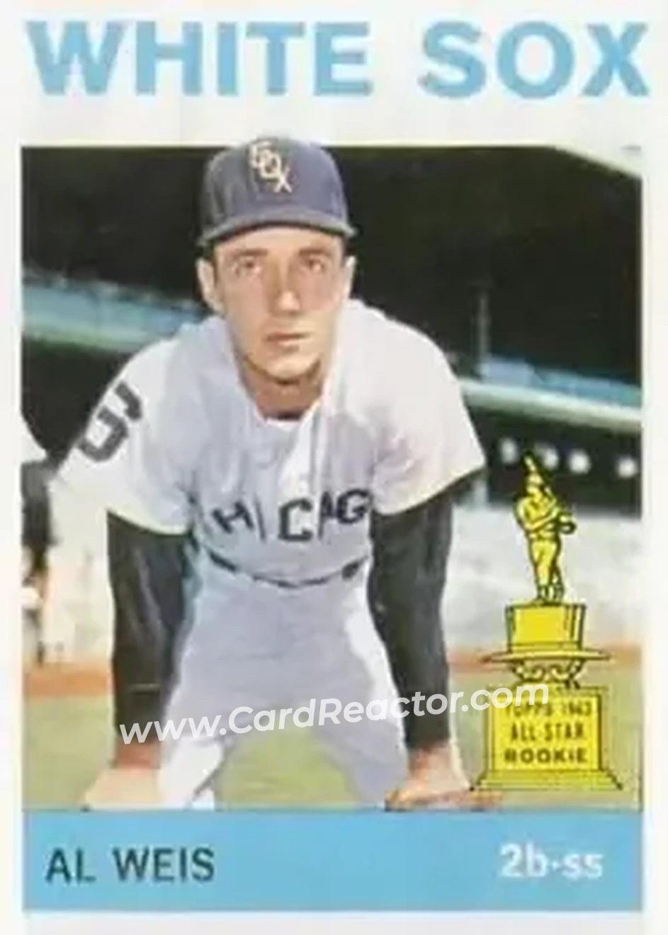 1964 Topps #168 - Al Weis - Chicago White Sox - Front 1964 Topps #168 - Al Weis - Chicago White Sox - Front