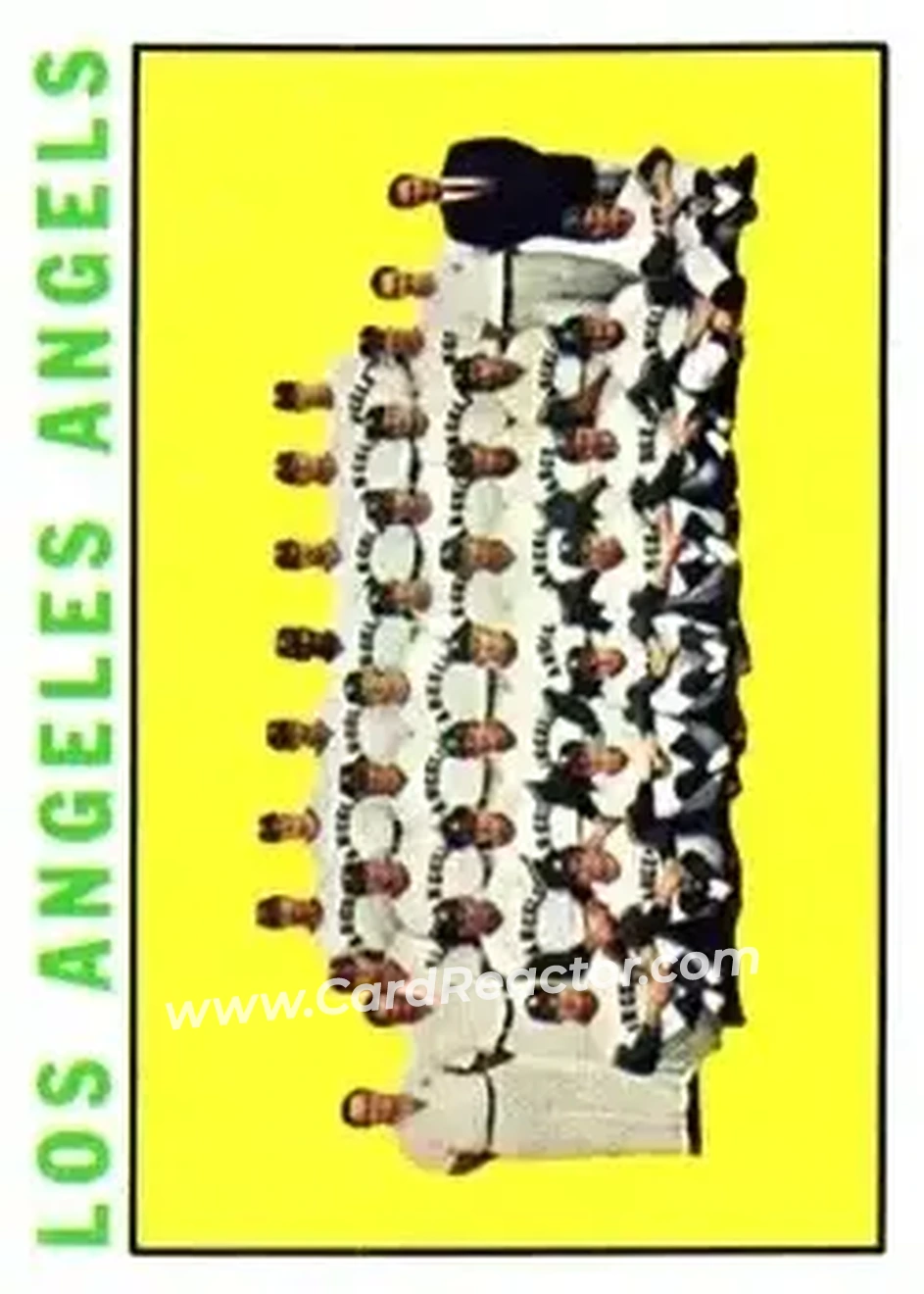 1964 Topps #213 - Angels - Los Angeles Angels - Front