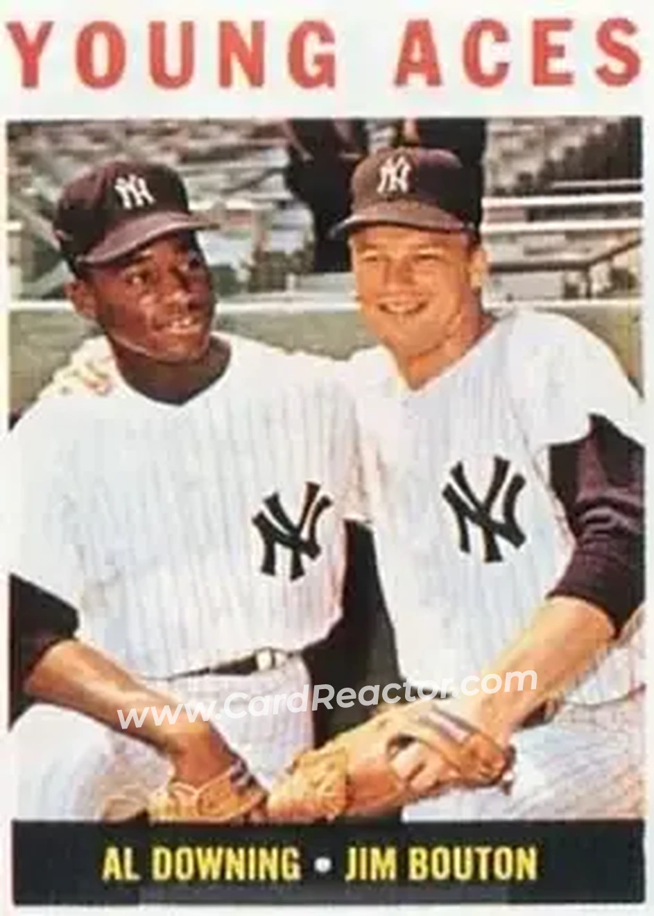 1964 Topps #219 - Jim Bouton) - New York Yankees - Front 1964 Topps #219 - Jim Bouton) - New York Yankees - Front