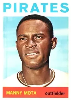 1964 Topps #246 - Manny Mota - Pittsburgh Pirates