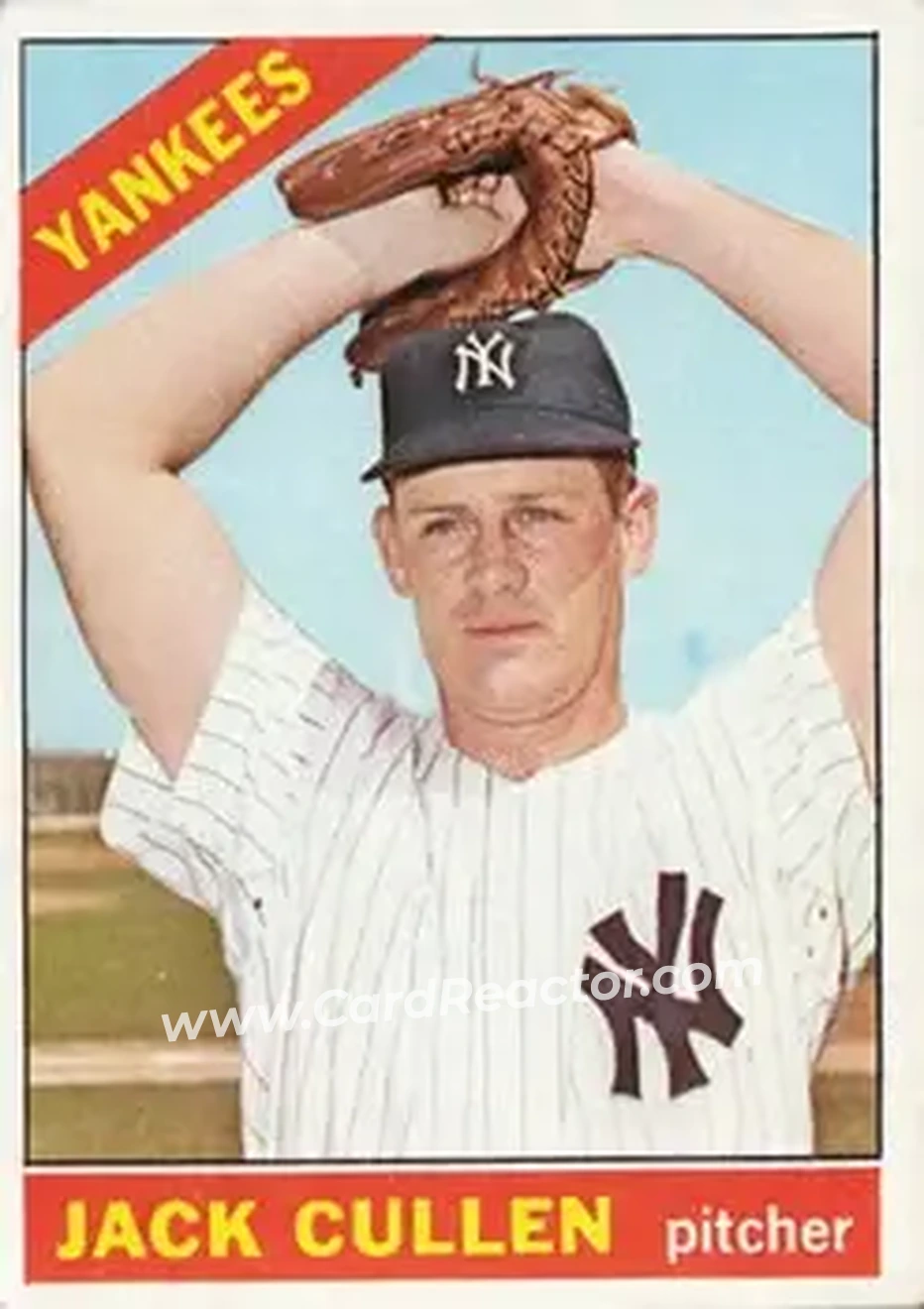 1966 Topps #31 - Jack Cullen - New York Yankees - Front