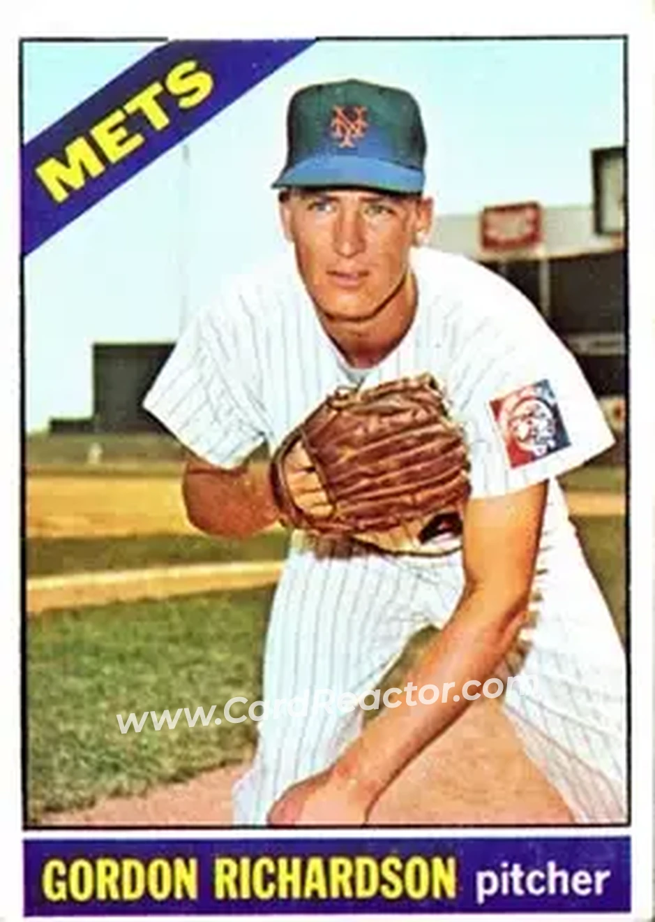 1966 Topps #51 - Gordon Richardson - New York Mets - Front