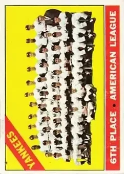 1966 Topps #92 - New York Yankees - New York Yankees